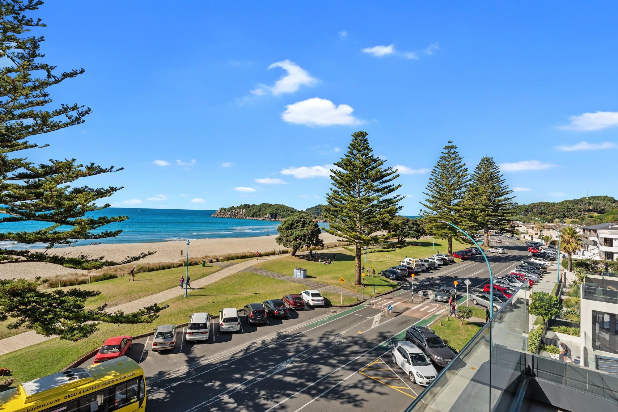 Pavilion Beachfront Apartments Mount Maunganui Ngoại thất bức ảnh