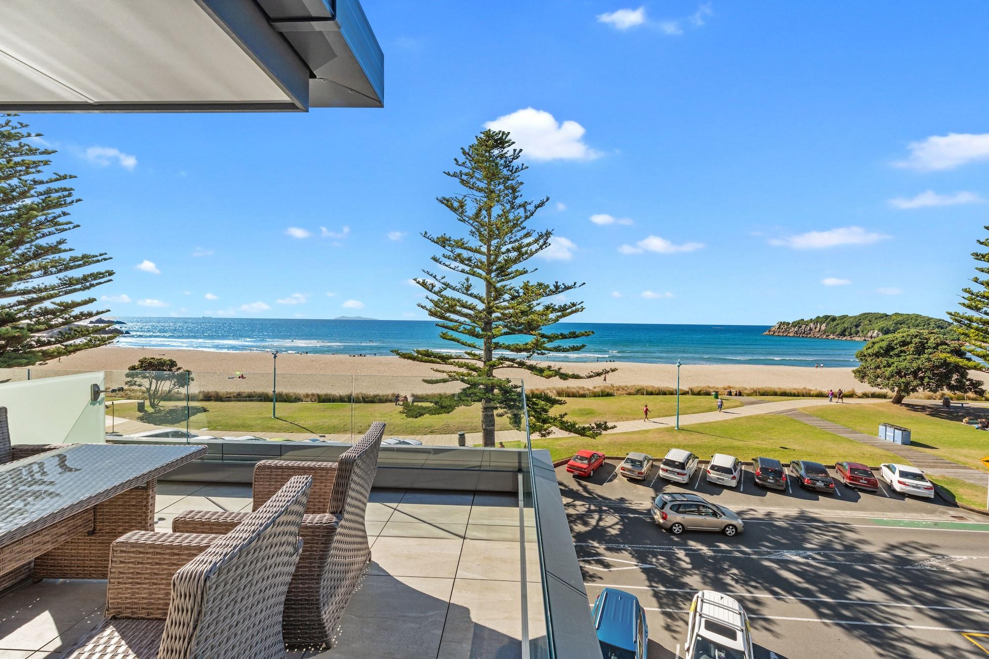Pavilion Beachfront Apartments Mount Maunganui Ngoại thất bức ảnh