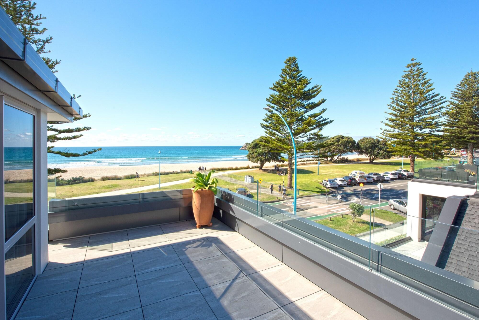 Pavilion Beachfront Apartments Mount Maunganui Ngoại thất bức ảnh