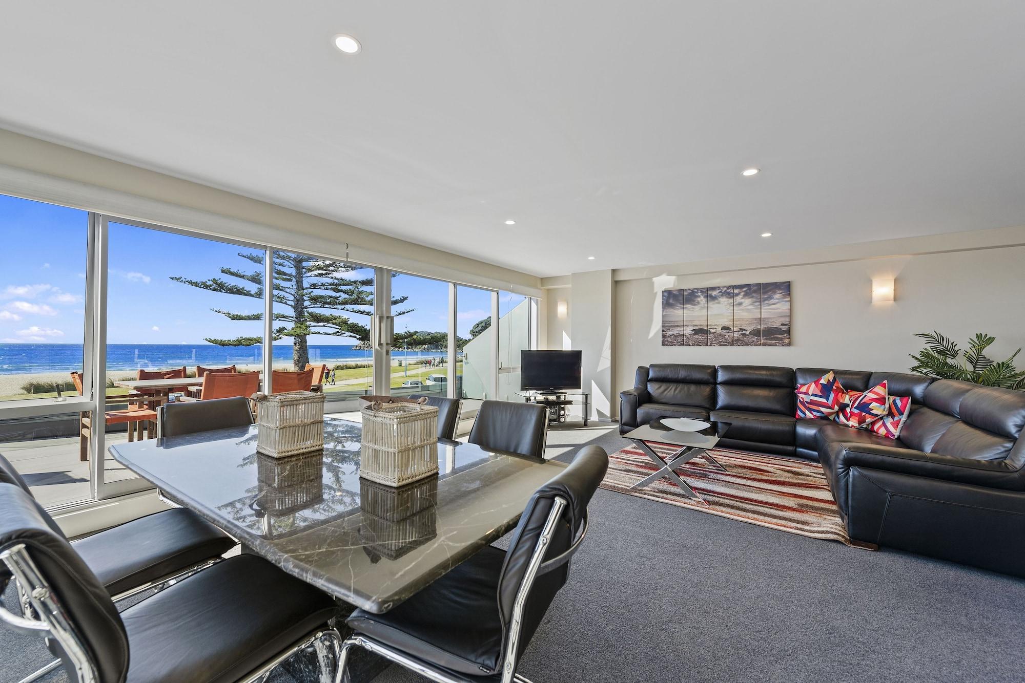 Pavilion Beachfront Apartments Mount Maunganui Ngoại thất bức ảnh